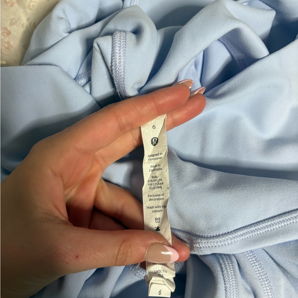 lululemon athletica Light Blue Leggings